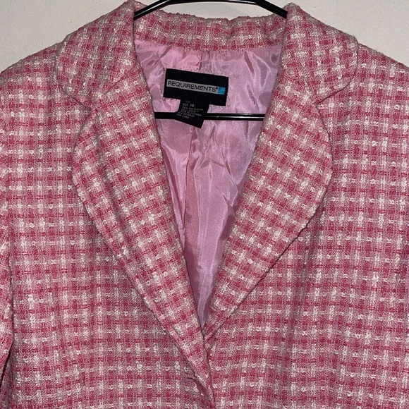 🌹REQUIREMENTS CHECKED BLAZER - Picture 5 of 10